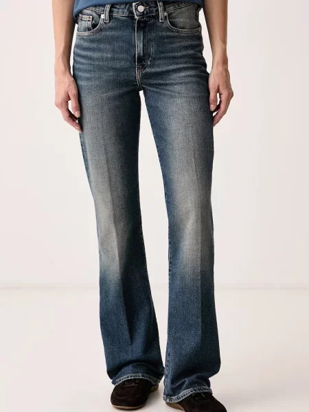 Tommy Hilfiger blugi bootcut pentru femei albastru