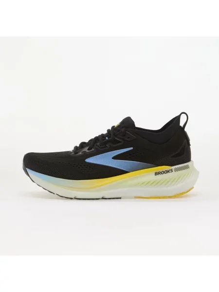 Pantofi Brooks Glycerin GTS 23 Black/ Cyber Yellow/ Nightlife negru
