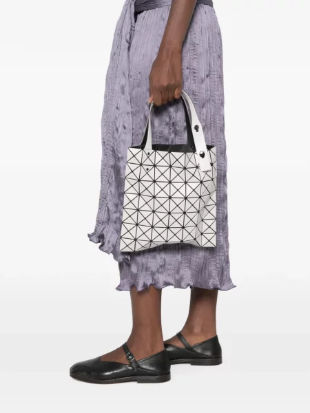 Τσάντα shopper Bao Bao Issey Miyake λευκό