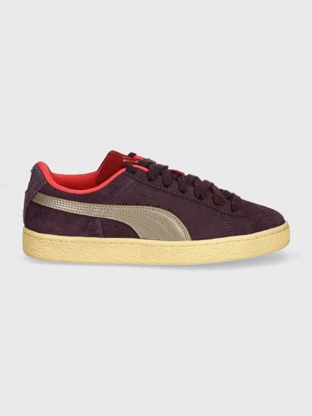 Puma Superge iz semiša Suede Play Paris vijolična