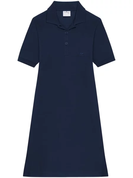 Rochie mini Courreges de costum albastru