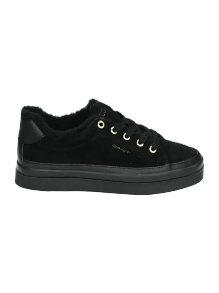 Sneakersy Gant zamszowe czarne