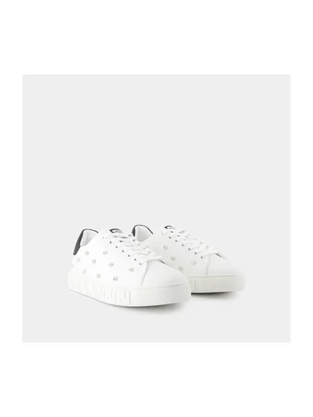 Sneakersy Versace skórzane białe