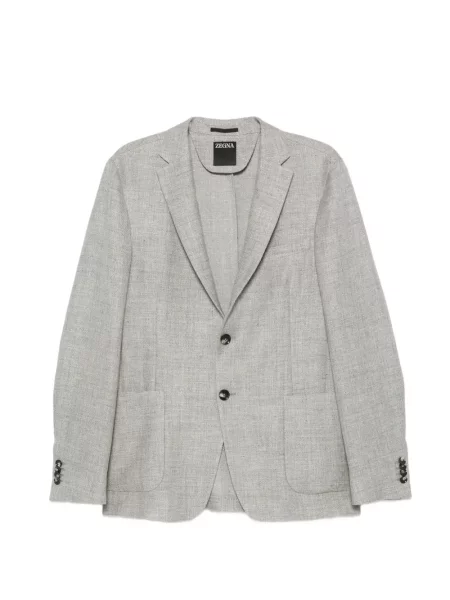 Sacou Zegna cu rever gri