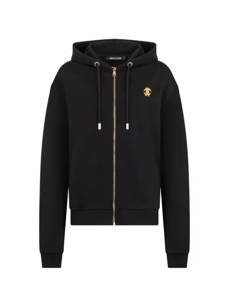 Hanorac cu glugă Roberto Cavalli negru