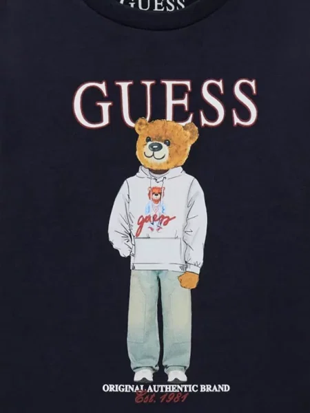 Dětské tričko Guess modré