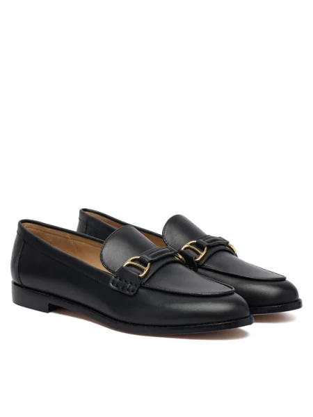 Loaferek LAUREN RALPH LAUREN fekete
