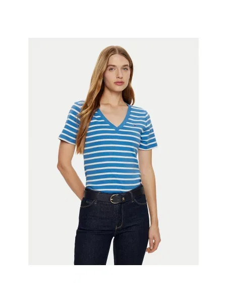 Tommy Hilfiger Marškinėliai New Cody Slim Fit mėlyna