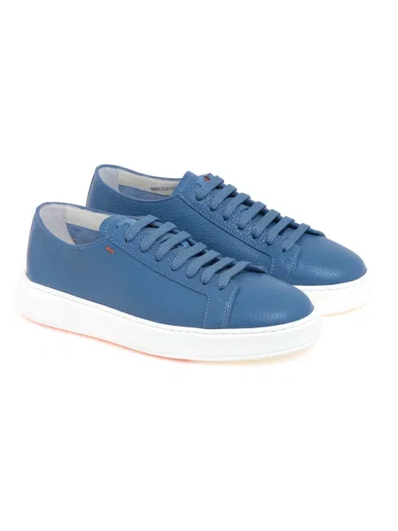 Sneakersy Santoni niebieskie