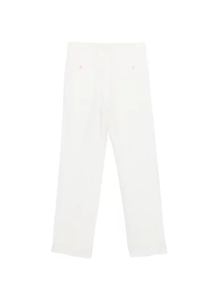 Pantaloni Lardini alb