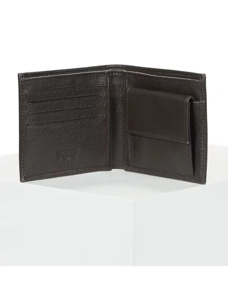 LEVI'S ® Peněženka tmavě hnědá