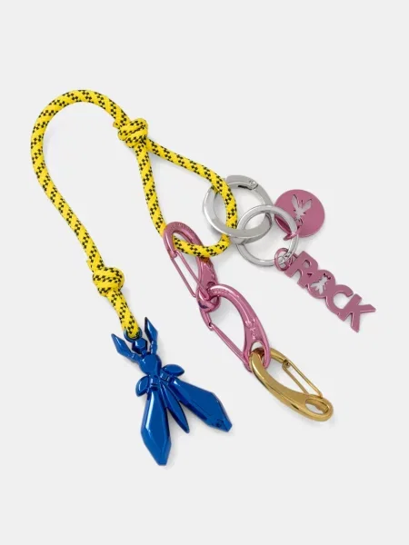 Obesek za ključe Patrizia Pepe modra