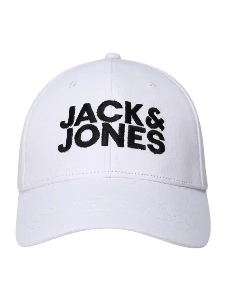 Kapa s šiltom Jack&jones bela