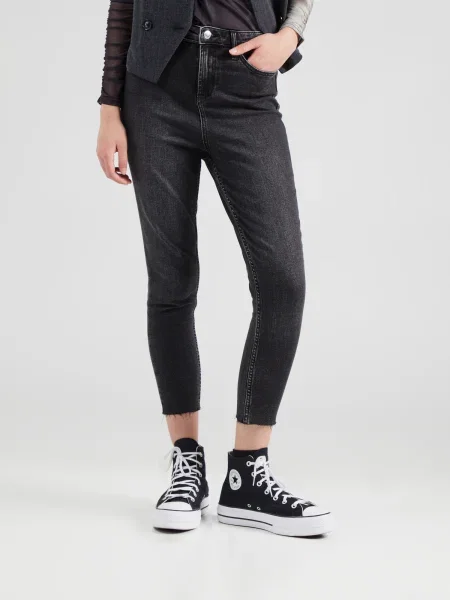 Miss Selfridge Jeans denim negru