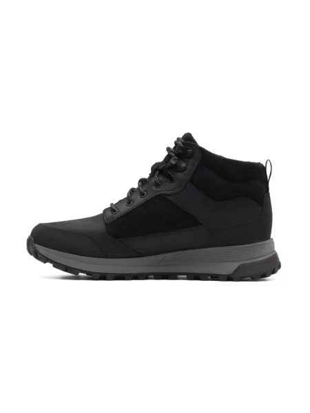 Botki Clarks skórzane czarne