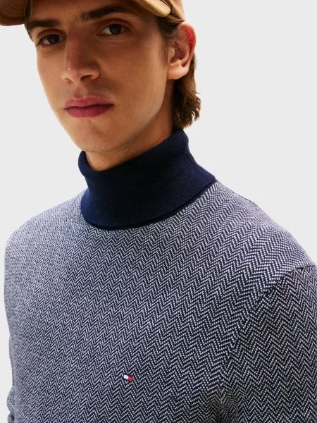 Водолазка Tommy Hilfiger в елочку