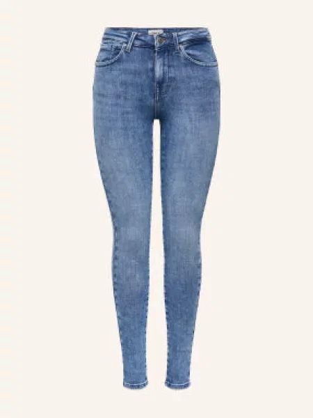 Only Skinny Džíny light blue denim modré