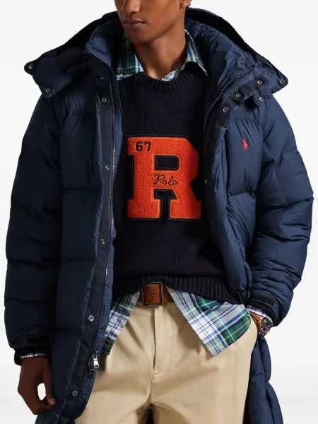 Șosete Polo Ralph Lauren cu 5 buzunare cu broderie tricotate albastru