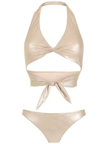 Bikini Adriana Degreas cu gât halter