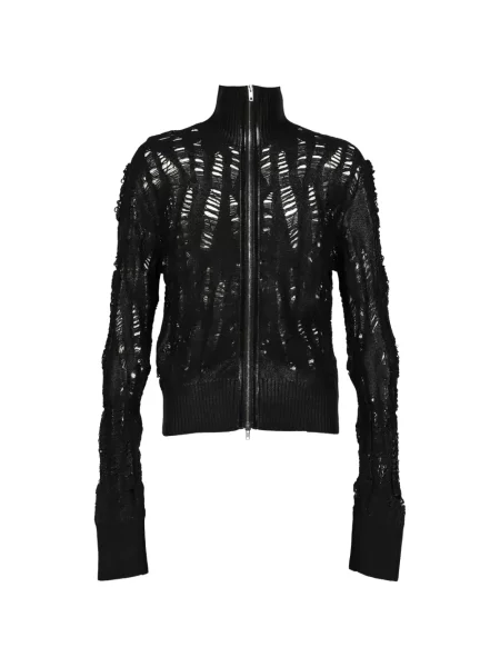 Cardigan Filth zdrențuiți negru