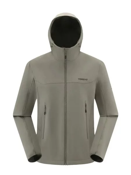 KURTKA HIMEX SOFTSHELL HOODY zielona