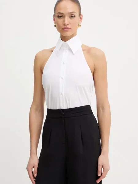 Karl Lagerfeld cămașă pentru femei din alb