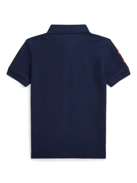 Koszulka polo dziecięca Polo Ralph Lauren niebieska