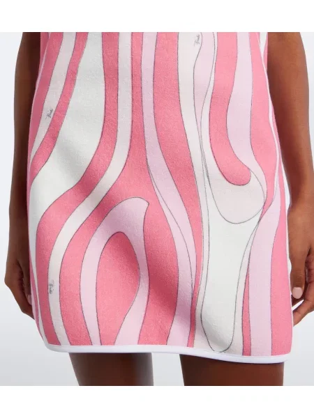 Sukienka Pucci frotte różowa