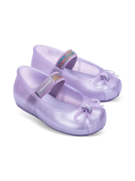 Balerinki dziecięce Mini Melissa fioletowe