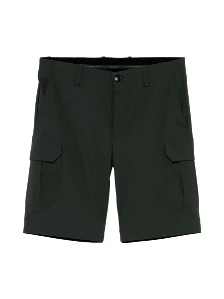 Lniane bermudy Rrd zielone