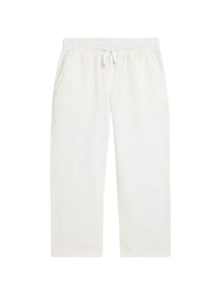 Dětské kalhoty Polo Ralph Lauren bílé