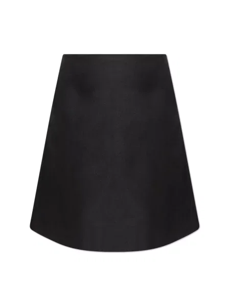 Spódnica Alexander Mcqueen asymetryczna czarna