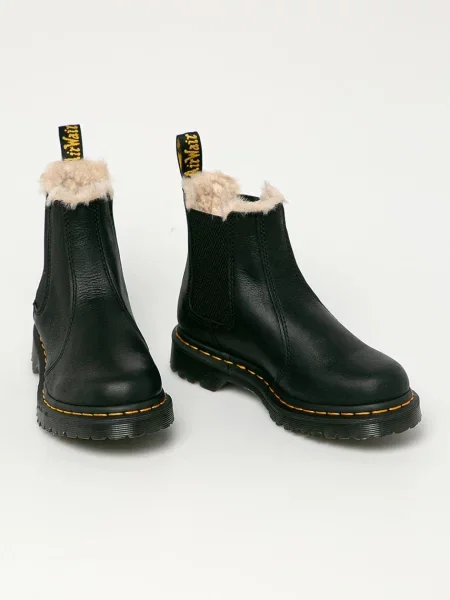 Dr. Martens ghete Chelsea de piele Leonore