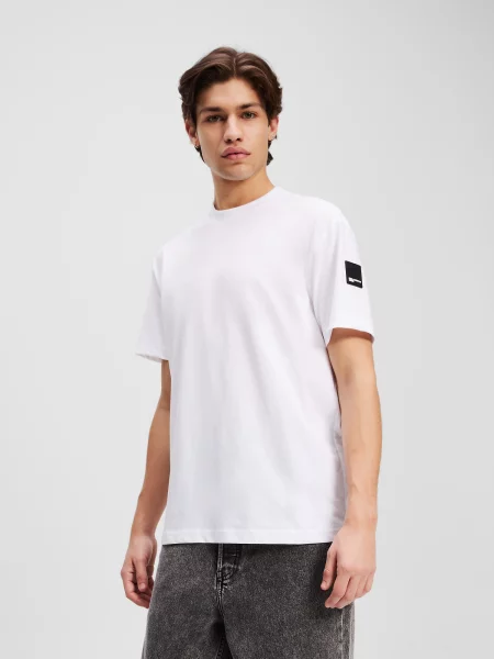 KARL LAGERFELD JEANS Tricou negru alb