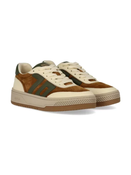 Sneakersy Back70 brązowe