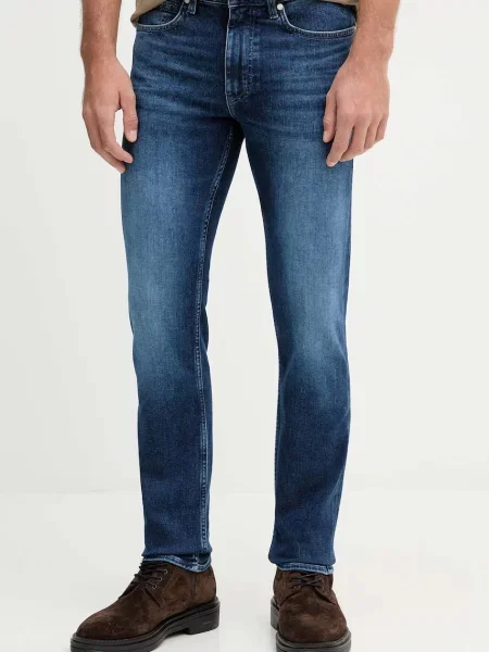 Дънки BOSS мъжки виолетово