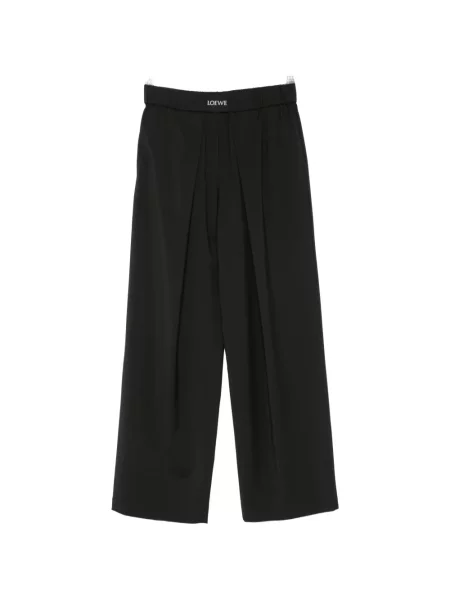 Pantaloni Loewe cu autograf negru