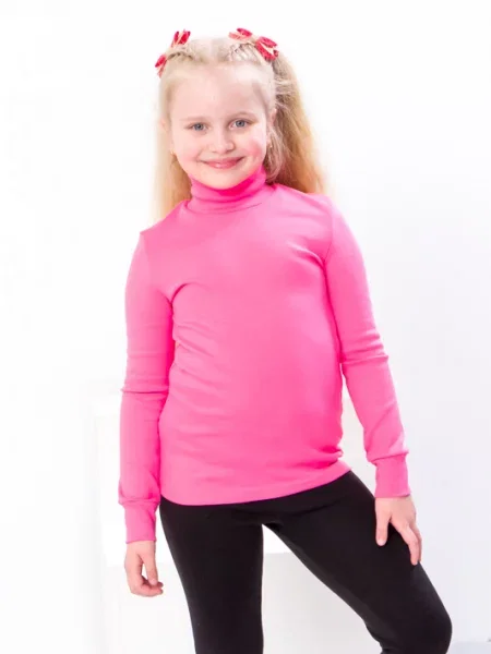 Дитячий Гольф Носи своє бавовна/еластан рожевий