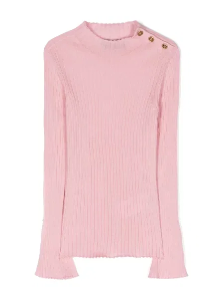 Sweter dziecięcy Versace różowy