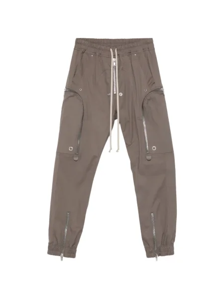 Kalhoty Rick Owens hnědé