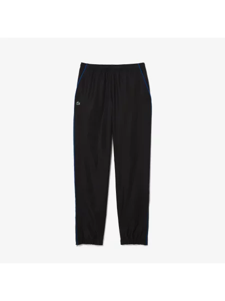 Lacoste Dres Sport Z Długim Rękawem Z Kapturem Ze Wzorem Regular Fit granatowy