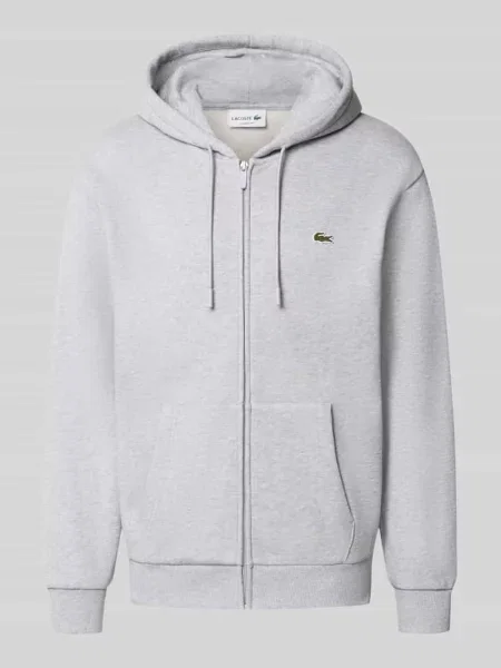 Bluza rozpinana o kroju regular fit z mieszanki bawełny Lacoste