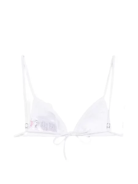 Top Pucci cu imagine cu imprimeu abstract alb
