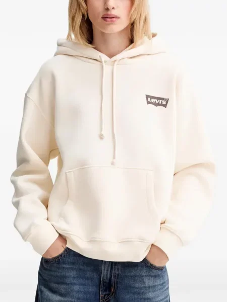 Curea Levi's® cu broderie cu cataramă cu dungi albastru