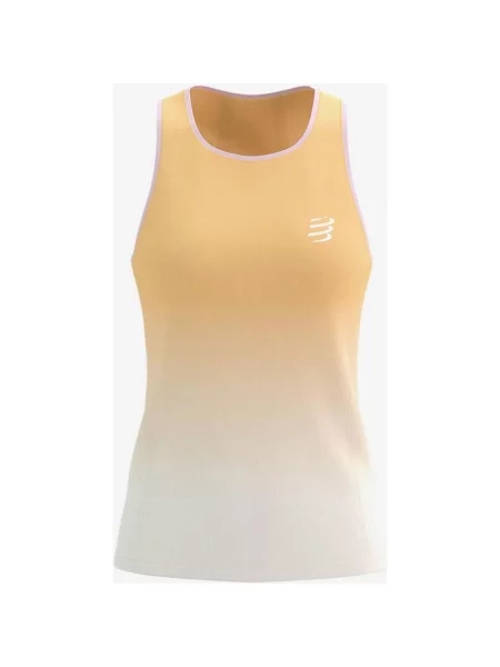 Koszulka Compressport Performance bez rękawów XS pomarańczowa