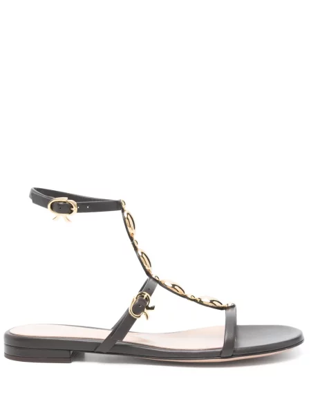 Сандали Gianvito Rossi кафяво