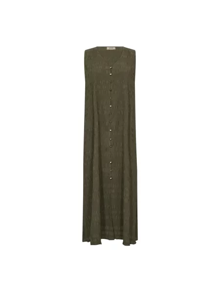 Sukienka maxi Mos Mosh zielona