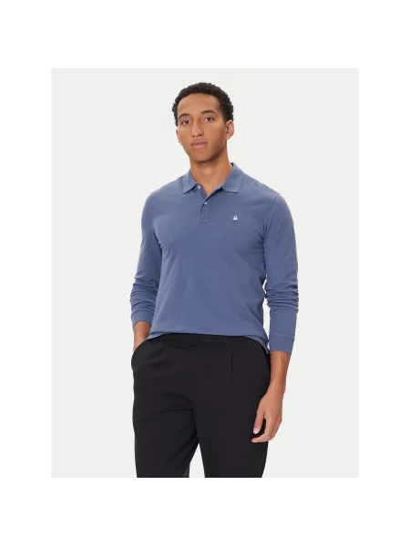 United Colors Of Benetton Поло Regular Fit cиній