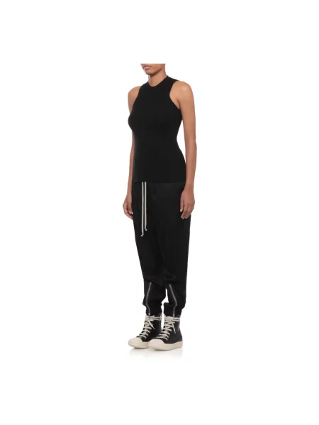 Top Rick Owens wełniany czarny