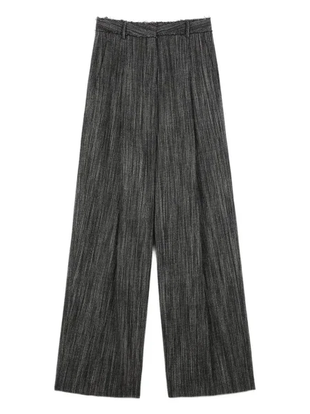 Pantaloni Ports 1961 plisate gri